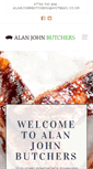 Mobile Screenshot of alanjohnbutchers.co.uk